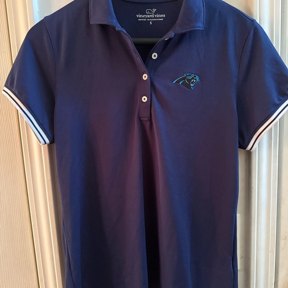 Vineyard Vines Carolina Panthers Polo Shirt - Picture 6 of 9